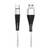 Cable Para Samsung Xiaomi Usb A Tipo-c Carga Rápida 3a 1m