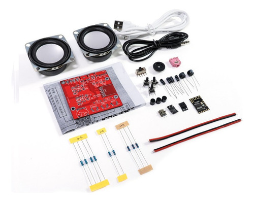 Kit De Altavoces Usb Z2diy, Amplificador De Sonido Estéreo D