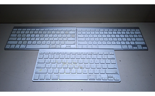 Lote C/ 3 Teclados Bluetooth A1314 Apple Qwerty