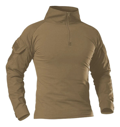 Playera Táctica De Uniforme Militar Para Hombre, Camuflado