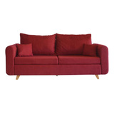 Sillon Sofa Moderno Personalizable De 3 Cuerpos Vito