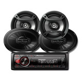 Etereo Pioneer Mvh-s215bt Bluetooth Usb + Parlantes 6x9