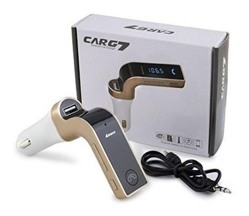 Receptor Bluetooth Usb Auto Microfono Manos Libres Fm