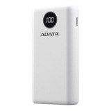 Cargador Portatil (power Bank) Adata Blanco P20000qcd,