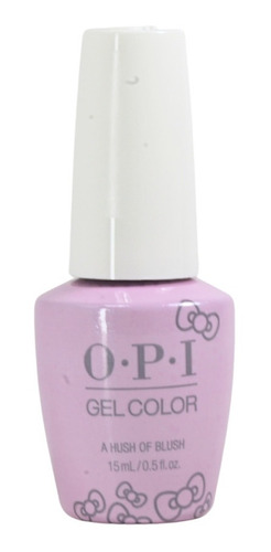 Opi Gel Color, A Hush Of Blush, Hello Kitty, 15 Ml, Hpl02