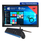All In One Pc I5 8gb Ram 480gb Ssd Tela 19' Touchscreen Kit