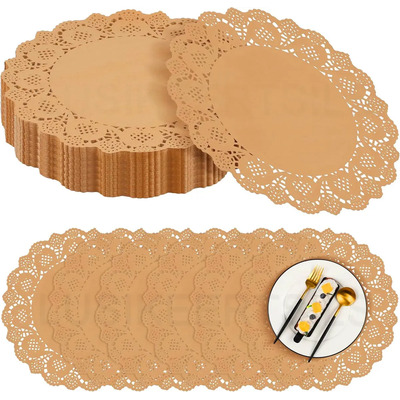 LUSIKEERTSILS Manteles Individuales\u002Ftapetes Mesa 13.5 Pulgadas 200pcs 34cm | Envío gratis