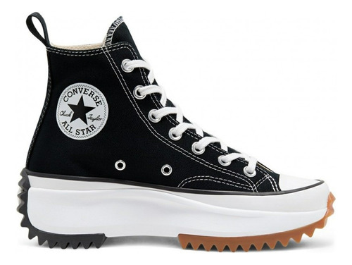 Tenis Plataforma Converse Run Star Hike Negros En Bota 16680