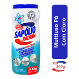 Sapolio Radium Com Cloro Multiuso Em Pó 300g Bom Bril Full