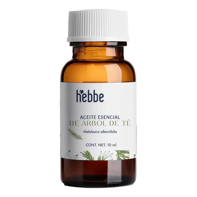 Aceite Esencial Tea Tree Puro Arbol de Te Cosmético Capilar Facial Uso en Difusor Aromaterapia Spa HEBBE COSMETICS 10ml | Meses sin interés