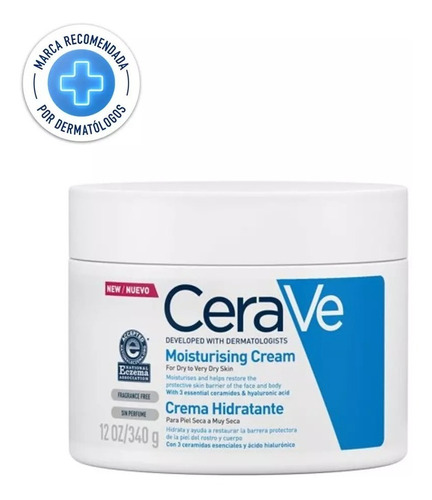 Cerave Crema Hidratante Facial 340 Ml