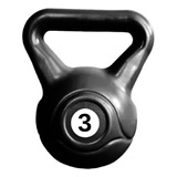 Kit Pesa Rusa Kettlebell Plastica 3kg Mancuerna Pack X 2