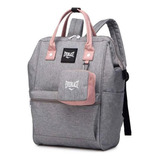 Mochila Cartera Everlast Boca De Pez Laptop + Monedero