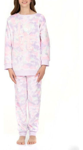 Pijama Polar Peluche Juvenil