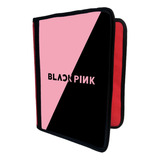 Carpeta A4 + Funda Sublimada De  Black Pink K-pop T434