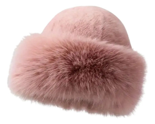 Gorro De Invierno Piel Sintética Para Mujer