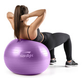 Bola Pilates Yoga Funcional 65cm Suporta 350kg Premium Bomba