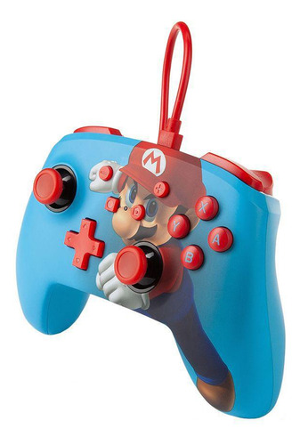 Controle Com Fio Powera Mario Punch 1518605-01 - Switch