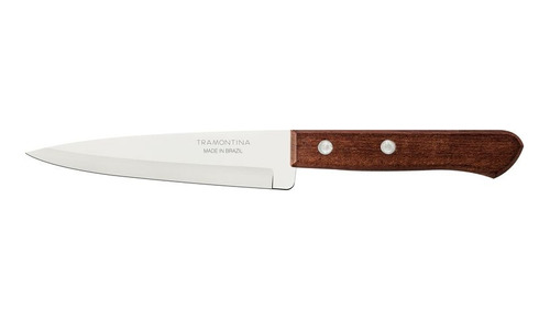 Cuchillo Para Carne Dynamic Tramontina N°5 Mango De Madera 