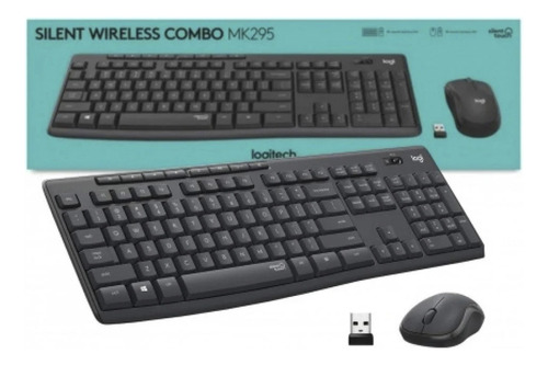 Kit Logitech Teclado E Mouse Silent Touch Sem Fio Bluetooth