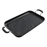 Plancha Doble Ilko Majestic 47x29cm Color Negro