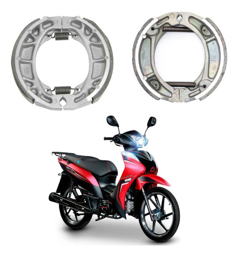 Balatas Delanteras Y Traseras Rapid 125 Vento H