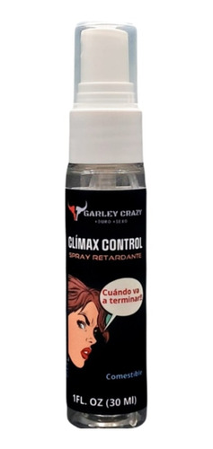 Garley Crazy Climax Control Retardante Masculino 1fl.oz/30ml