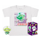 Funko Pop! Keychain & Tee - Allien Buzz - Disney