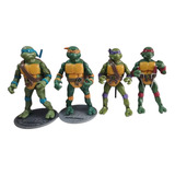 Muñecos Tortugas Ninja Leonardo Donatello Miguel Rafael Unid