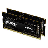 Memória Kingston Fury Impact, Gb 16 2666mhz, Ddr4, Cl15 Par