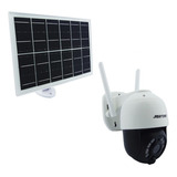 Cámara Seguridad Ip Panel Solar Inalámbrica 1080p 2mp Wifi
