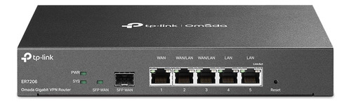 Router Vpn Tp-link Er7206 Gigabit Omada, 5 Puertos Con 3 Wan