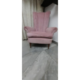 Sillon Antiguo Estilo Luis Xv Con Respaldo Alto 