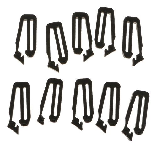 10pcs Webbing Outdoor Clipe Strap Buckle Backpack Mosquetão