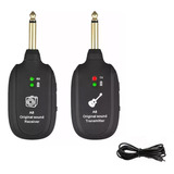 A8 Sistema Transmisor Y Receptor Inalambrico Guitarra Uhf