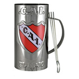 Vaso Guiro Independiente Avellaneda Oficial 3/4 L Full Vg