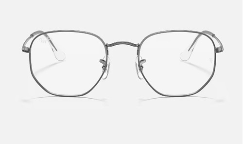 Armação Óculos De Grau Ray-ban Rb6448l 2502 54 Hexagonal