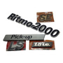 Emblema Fiat Ritmo 2000 / Tempra / Pick-up . GMC Pick-Up