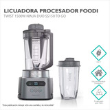 Licuadora Procesador Foodi Twist 1500w Ninja Duo Ss150 To Go
