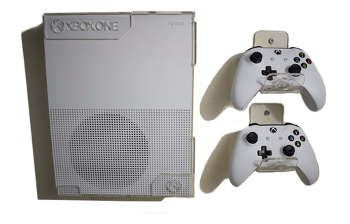 Soporte Base Acrilico Xbox One S Más 2 Soportes De Control