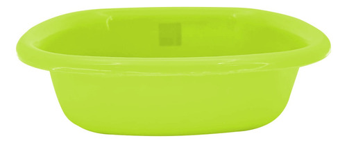 Fuenton Rectangular De Plástico 8 L Color Verde Manzana