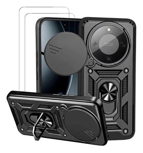 Funda Para Honor Magic8 Lite/magic 8 Lite/x9d Uso Rudo Carcasa + 2 Micas