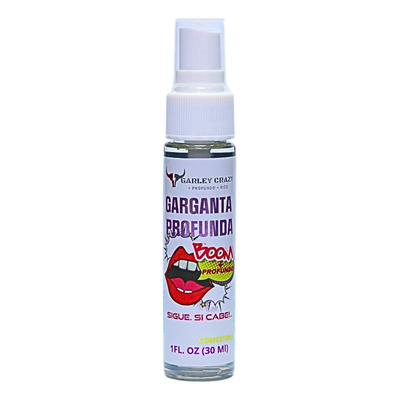 Garley Crazy Garganta Profunda Desensibilizador Oral 1fl.oz\u002F30ml Oral Profundo Sin Molestias Frambuesa | Meses sin interés