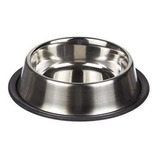 Plato Comida Agua Acero  Mascota Perro Gato 18 Cm - Aquarift