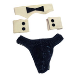 Conjunto De Boxer De Hombre Stripper Smoking