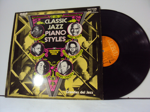 Vinilo Lp 80 Classic Jazz Piano Styles 