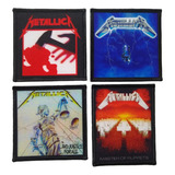 Pack 4 Parches Metallica (a) Maniametal 