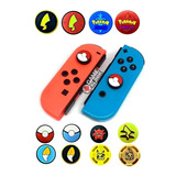 4 Gomas Pokemon Control Joystick Switch Thumbs (2 Pares)