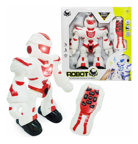 Robot Dance Inteligente R/c Con Luz, Sonido, Baila 5032.