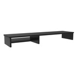 Suporte Dois Monitores Mesa Base Elevada Home Office 1 Metro